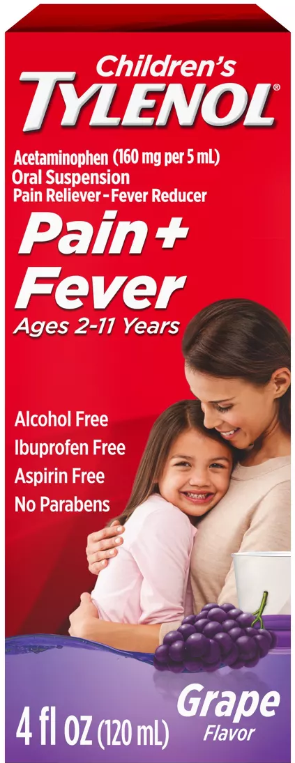 Tylenol Children's Oral Suspension 160 mg per 5 mL